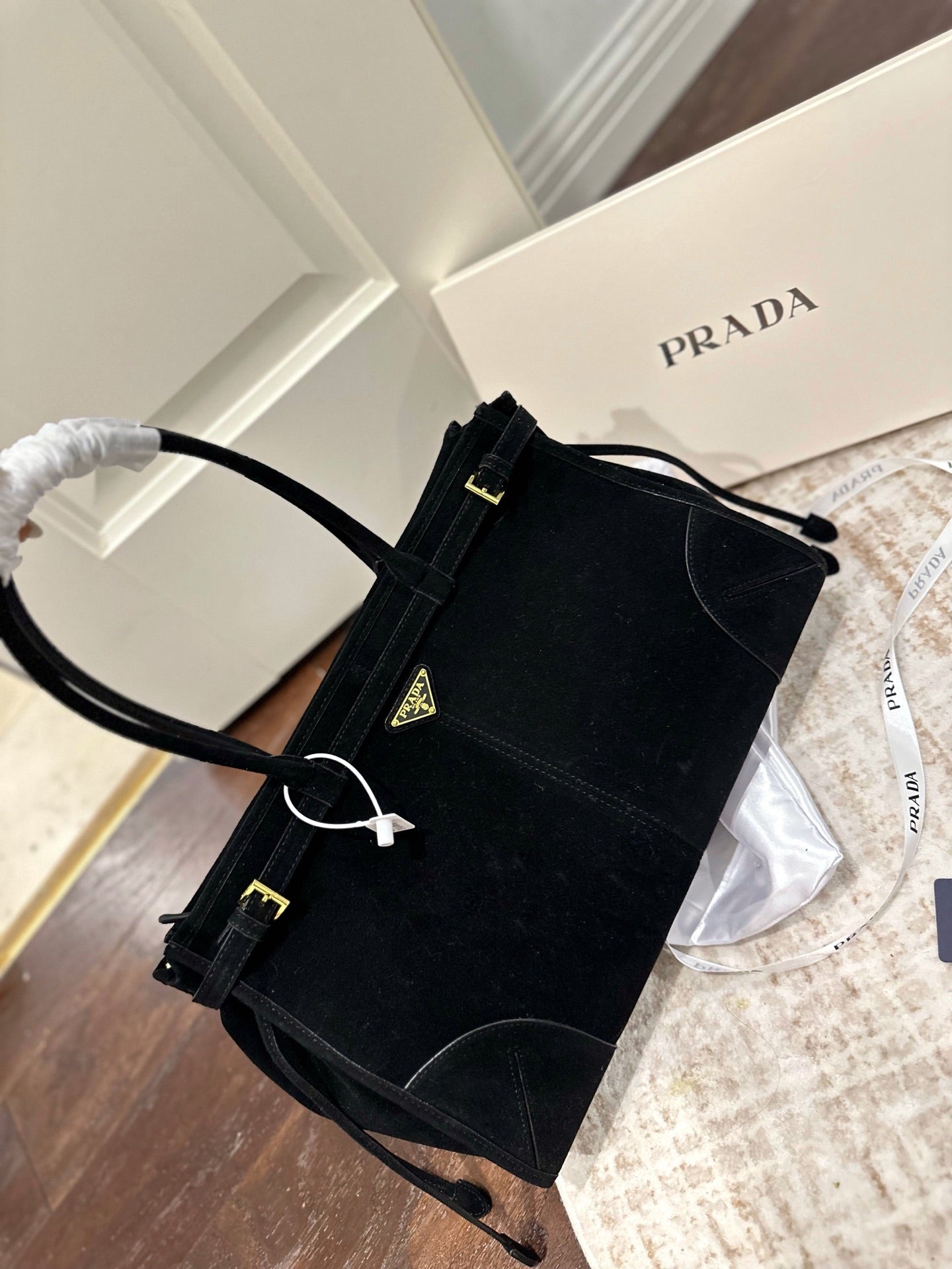 PD Bonnie Suede handbag 1825122505