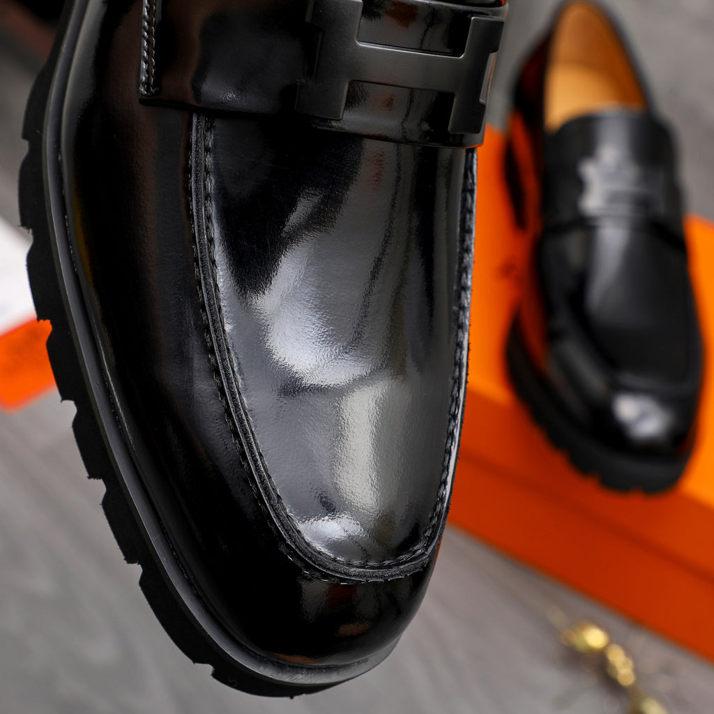 HM Business slip-on leather shoes 26070810