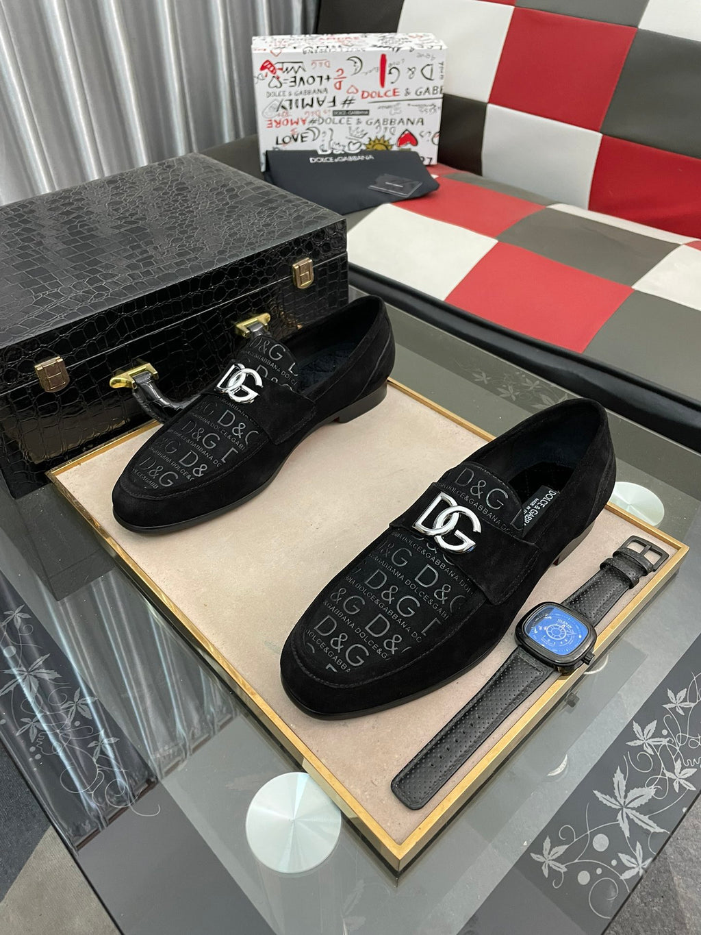 DG24ss new printed loafers 0724060410