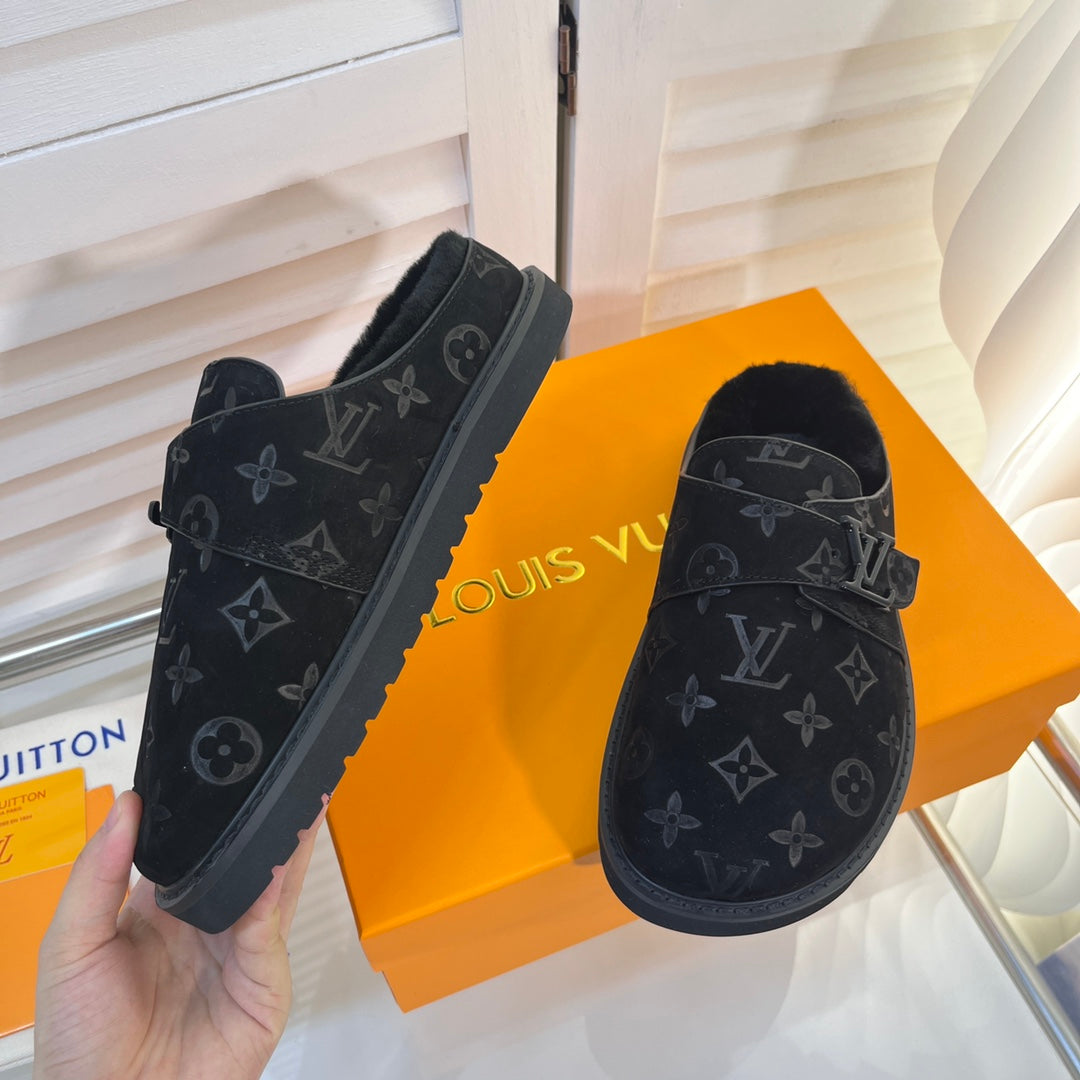 Cashmere Flat Slippers XC0823071708