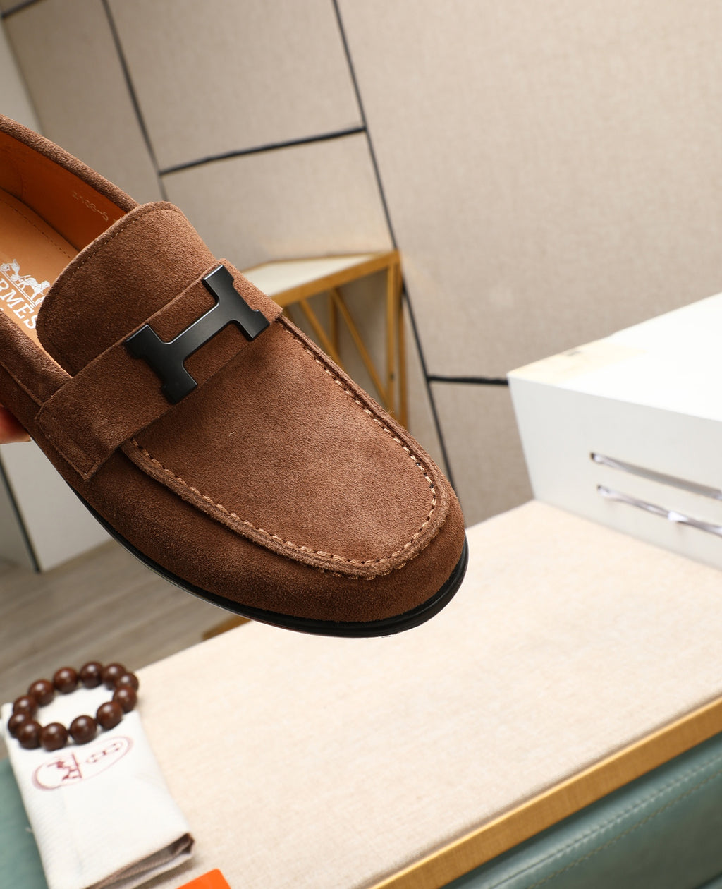 HM Business slip-on leather shoes 26070811
