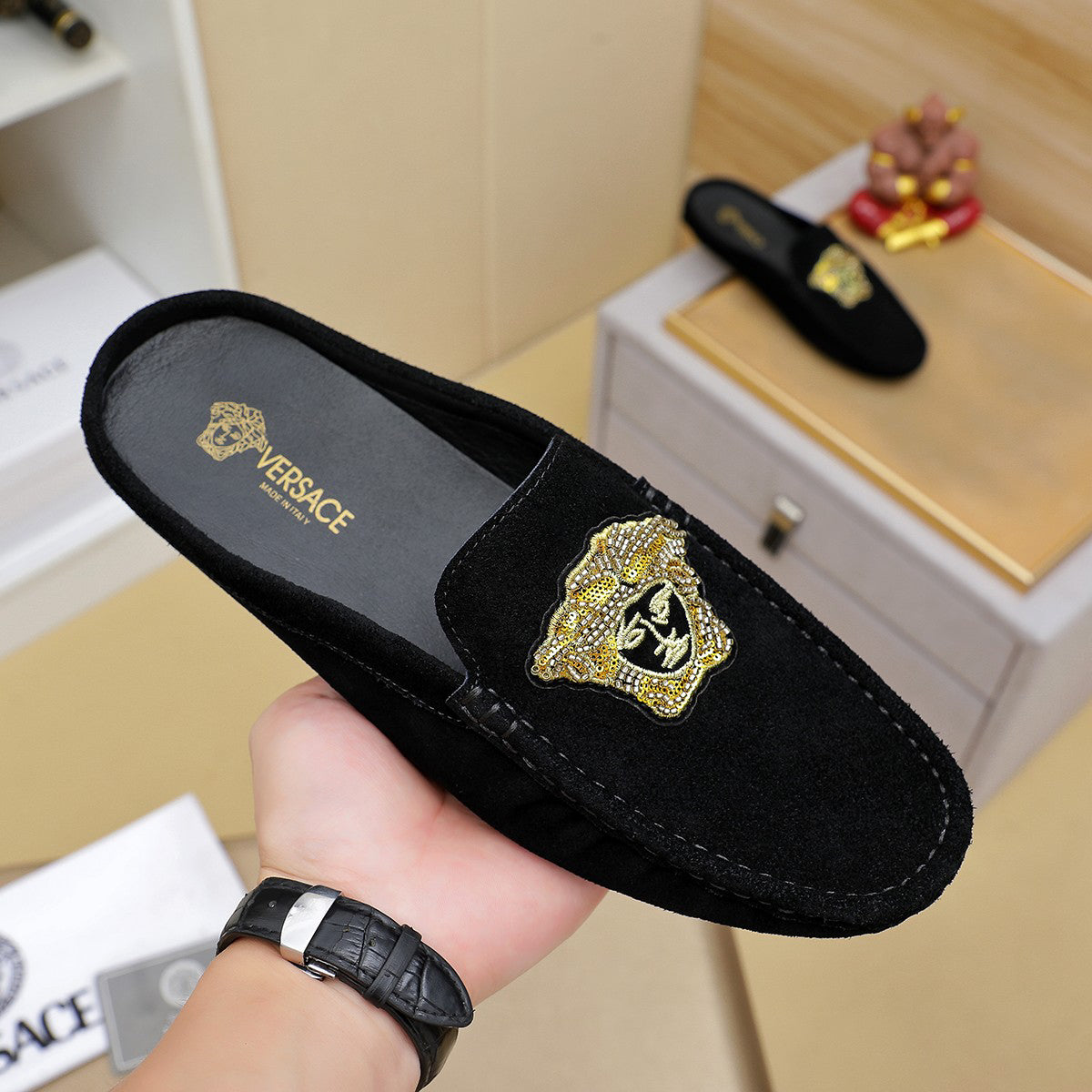 VS Men's Backless Slippers 26060309
