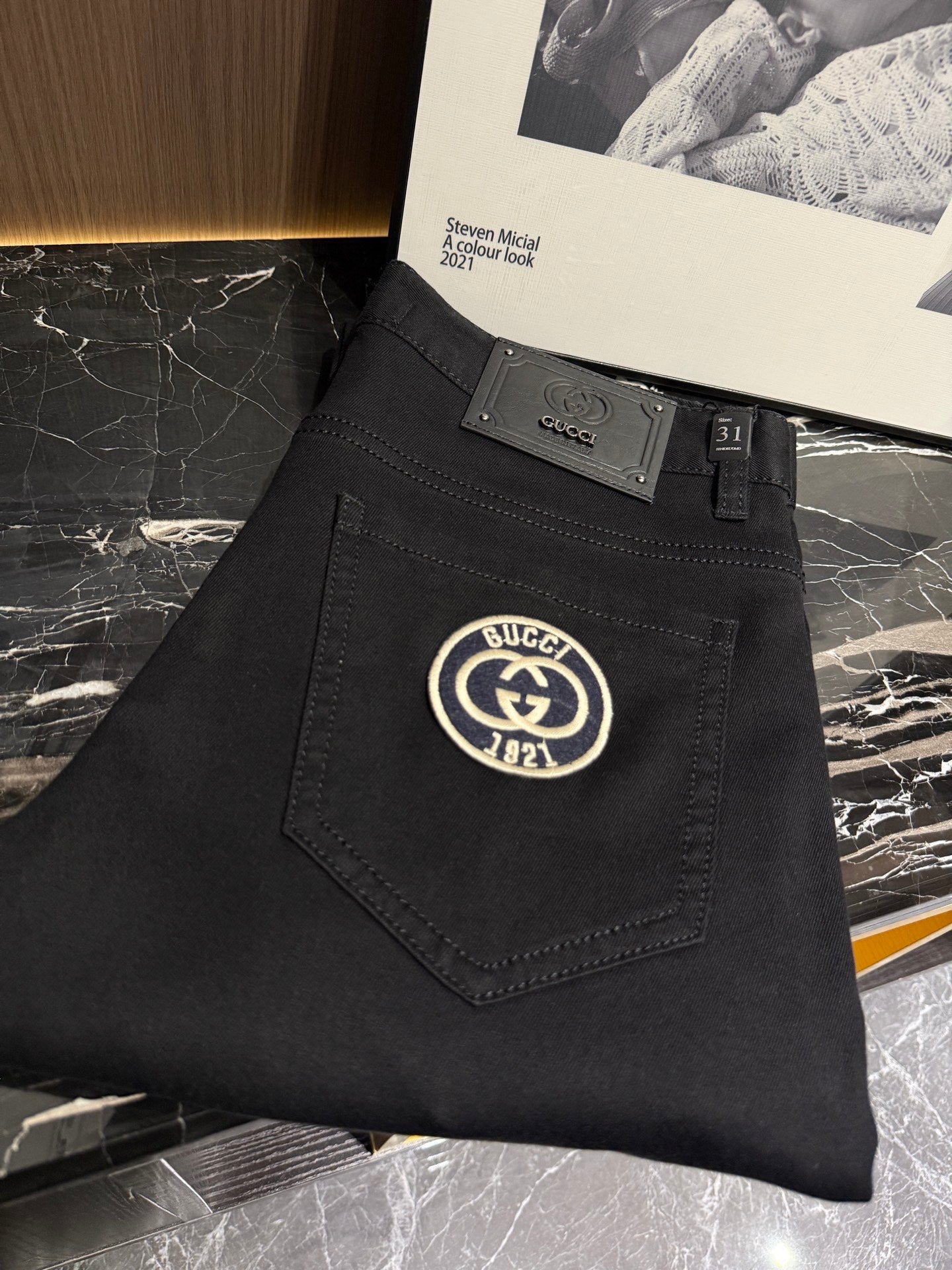 GUI Men's straight leg jeans 26031214