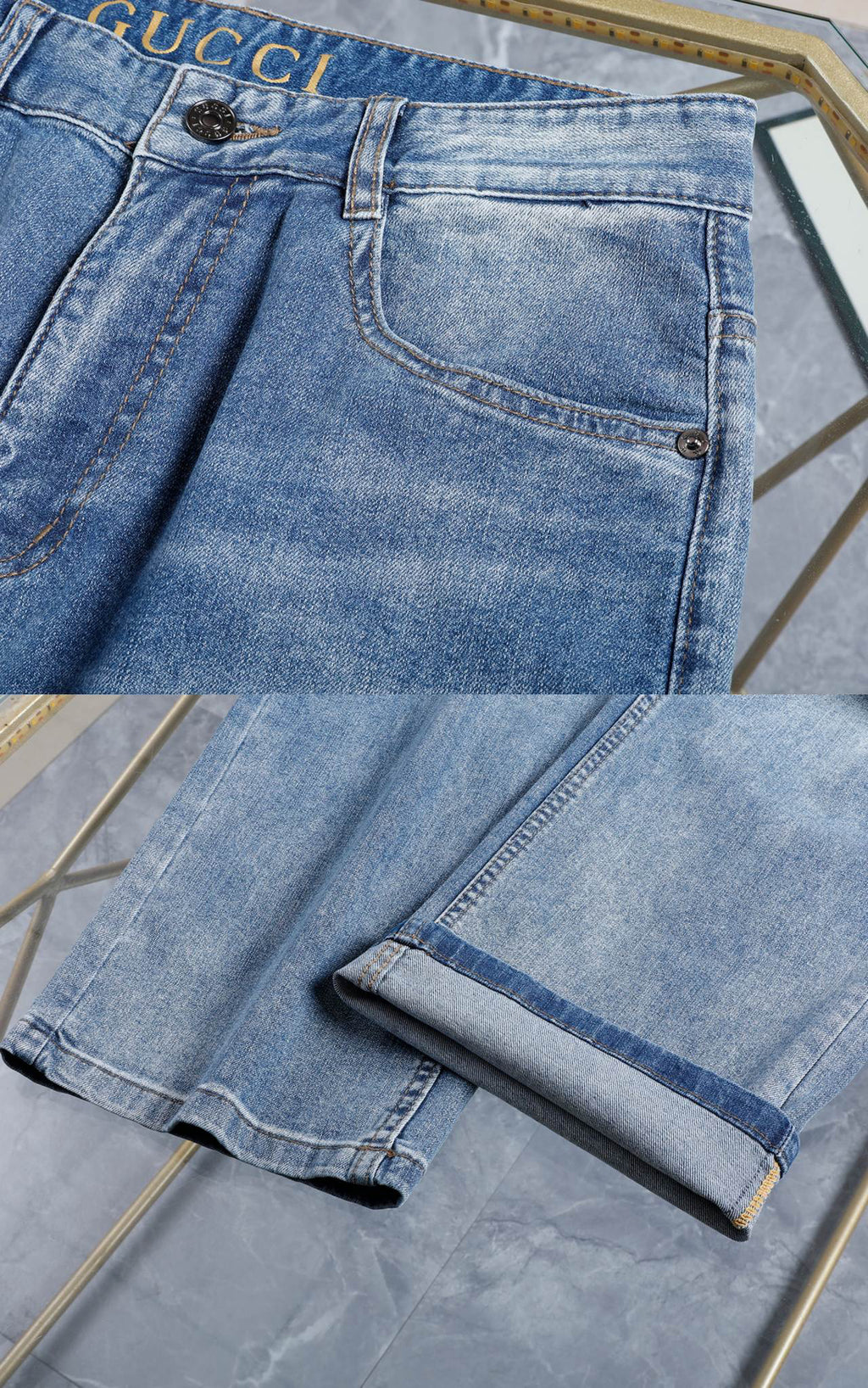 GG Men's classic new denim jeans 26020206