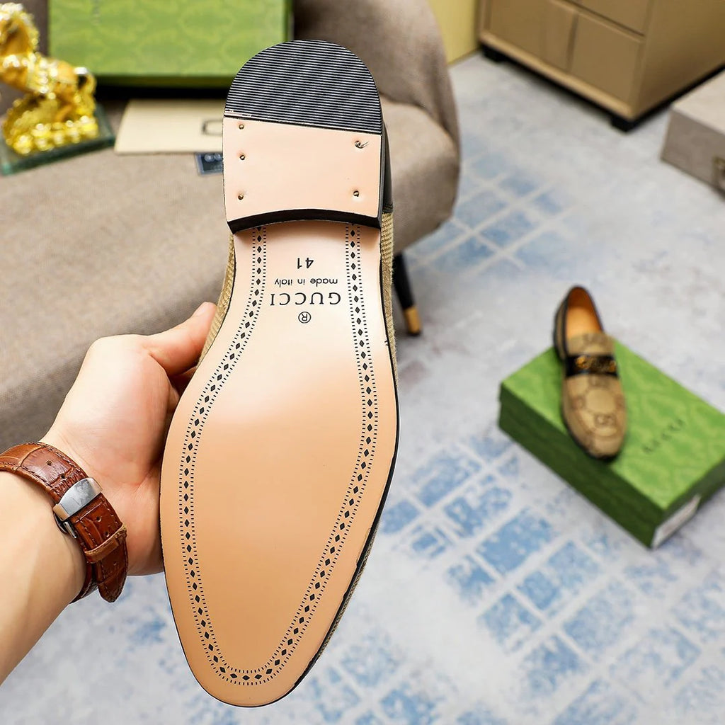 Men's Fashionable Classic Printed Loafers 0724011504