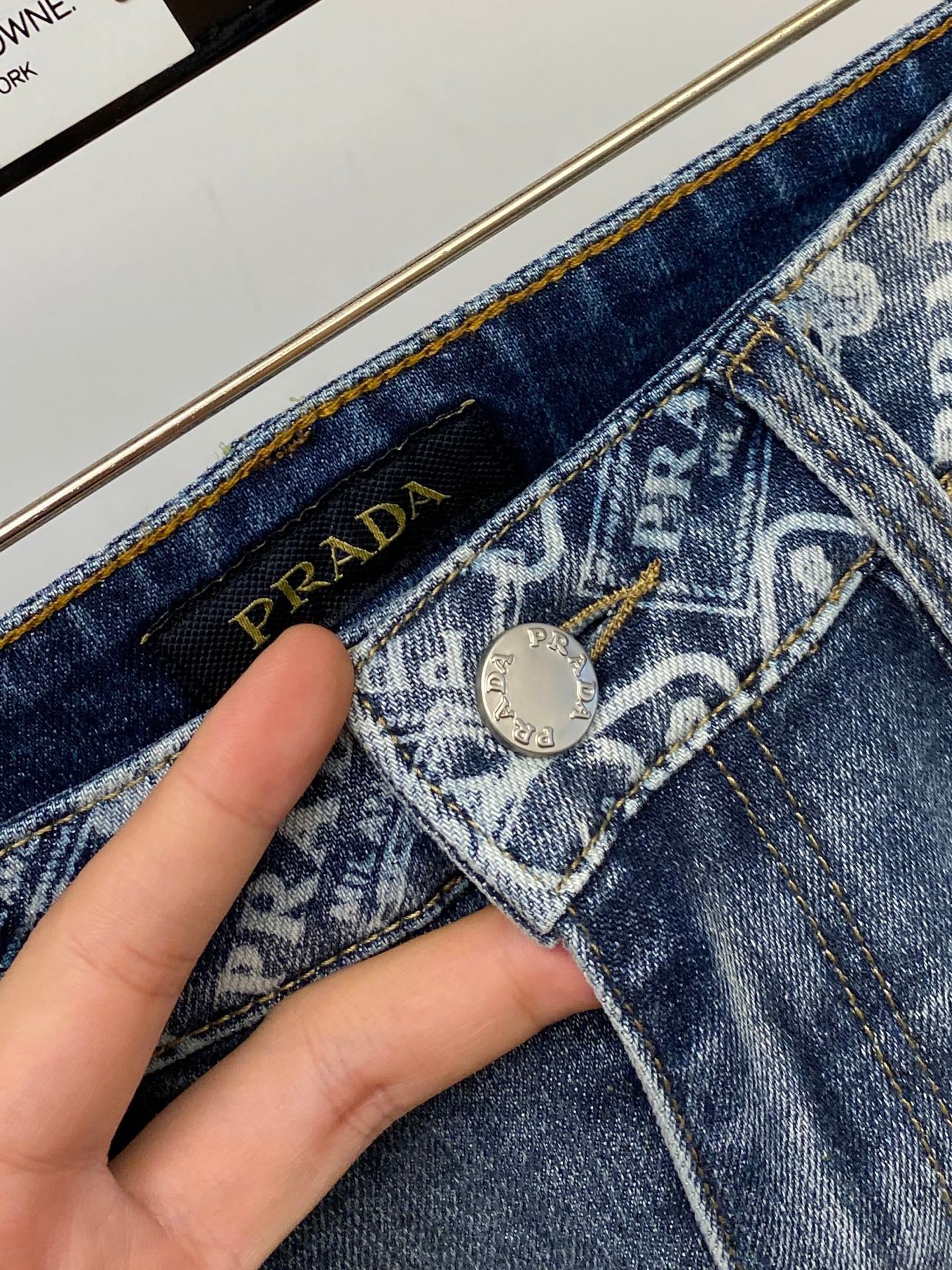 Washed Casual Jeans 1026070114