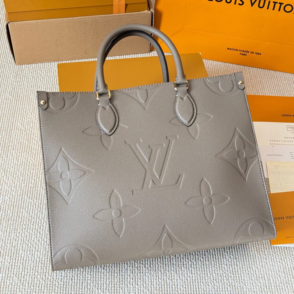 L Leather Handbag On The Go 1825101403