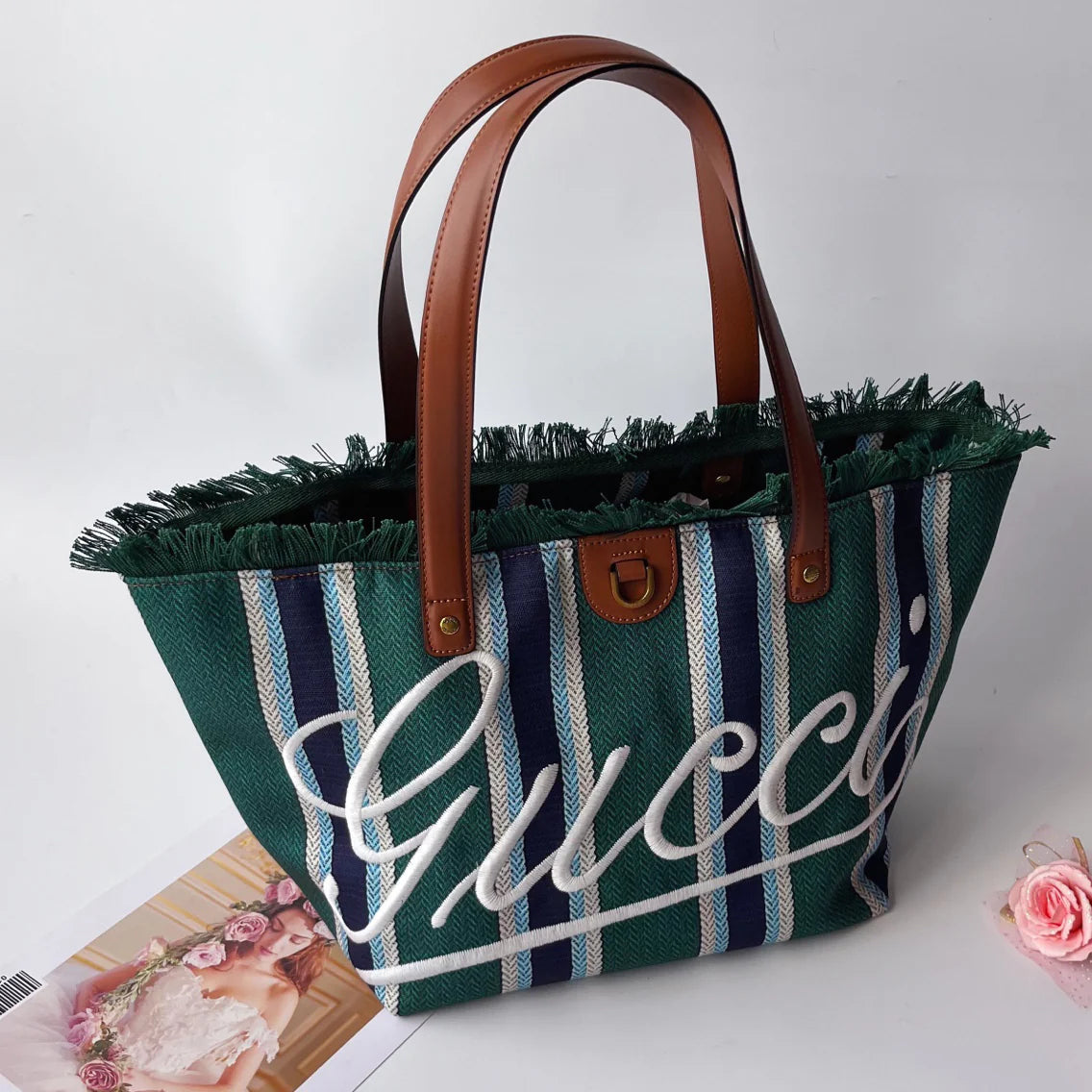 G Family Tote Canvas Bag Large 1025070220