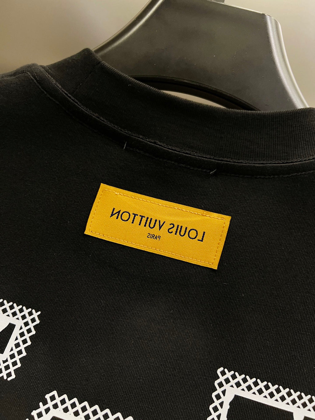 VV Printed logo embroidered crew neck short-sleeved T-shirt 26032603