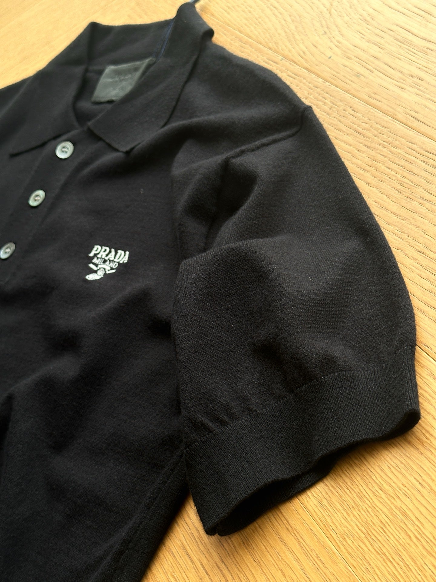 P Knitted Embroidered Logo Polo 1825061801