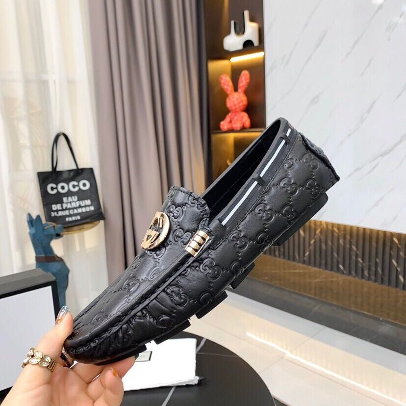 Men's embossed loafers 1824053101