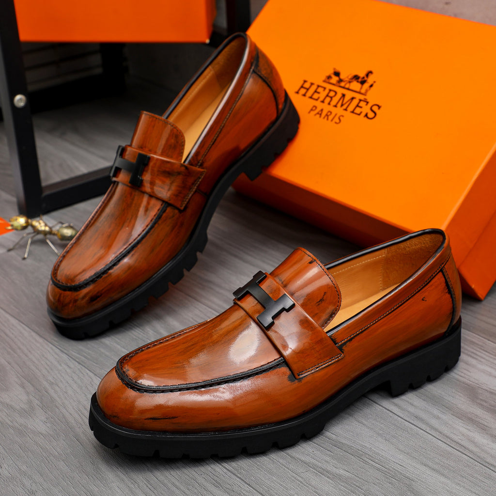 HM Business slip-on leather shoes 26070810