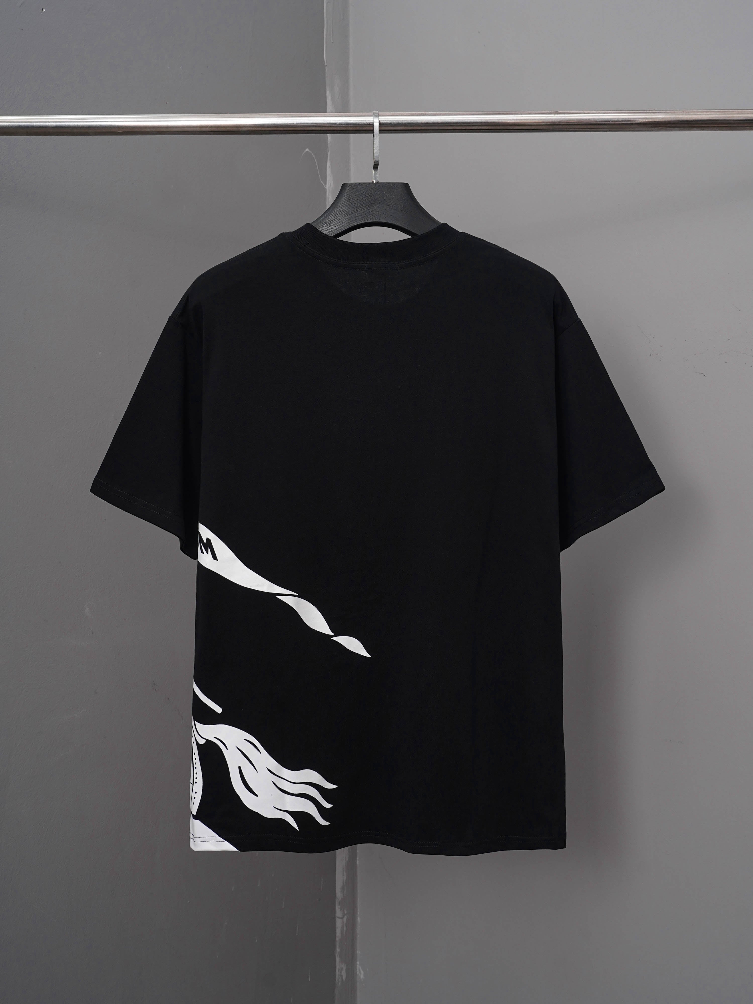BBR Equestrian logo warhorse print short-sleeved T-shirt 26032711