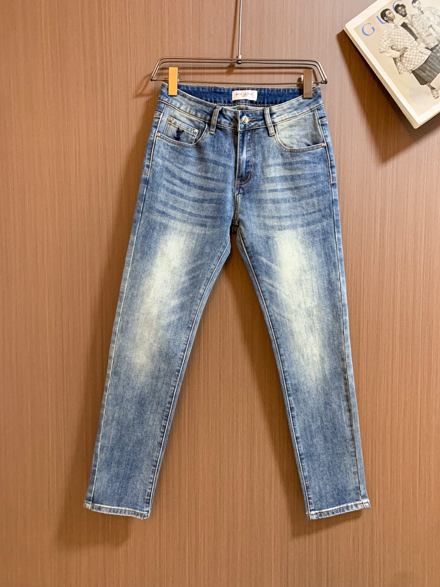 YSL New straight-leg pants 26031201