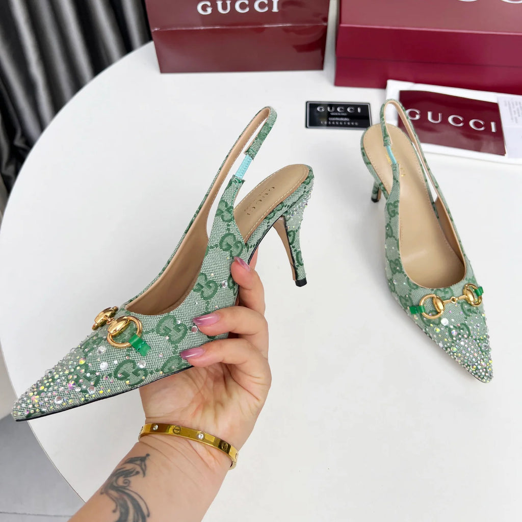 New rhinestone high heels 1025062010