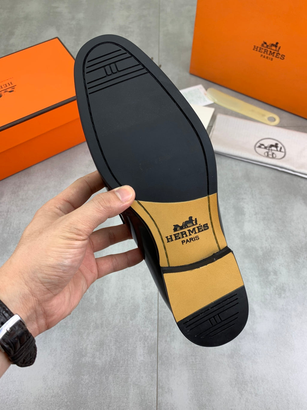 HM Latest Men's Casual Business Leather Shoes  26070812