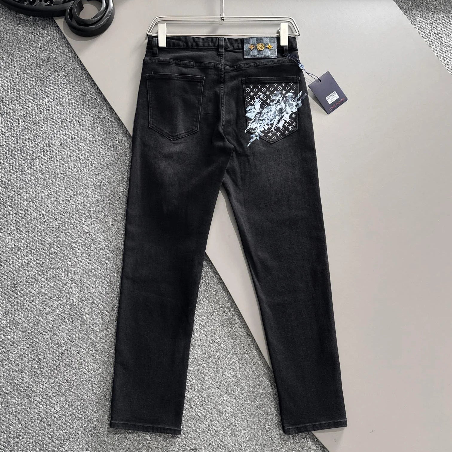 L Four Seasons Jeans Straight Trousers 1025010807