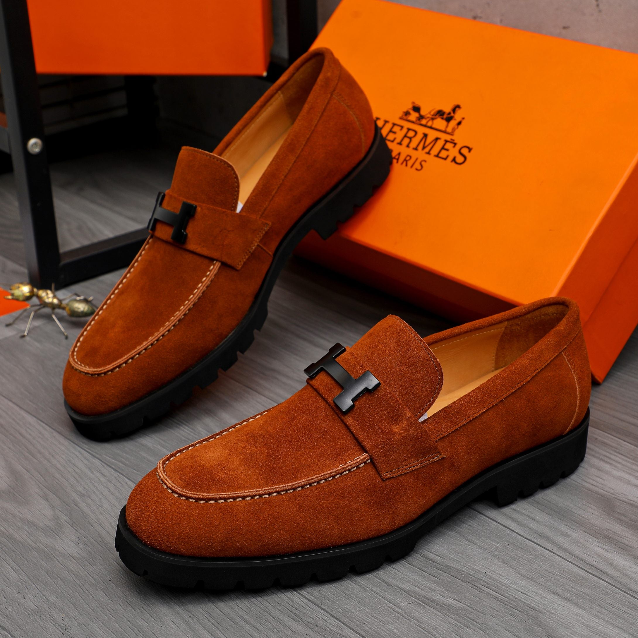 HM Business slip-on leather shoes 26070811