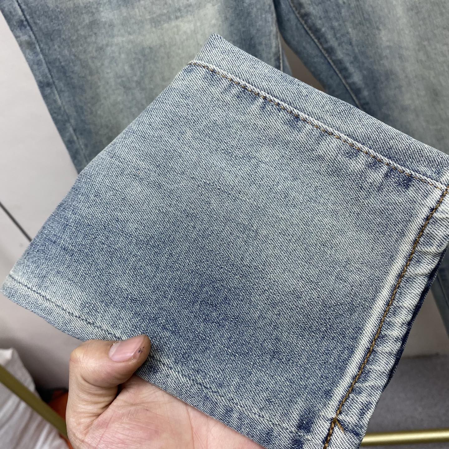 Spring fashion slim-fit straight-leg jeans 1426020905