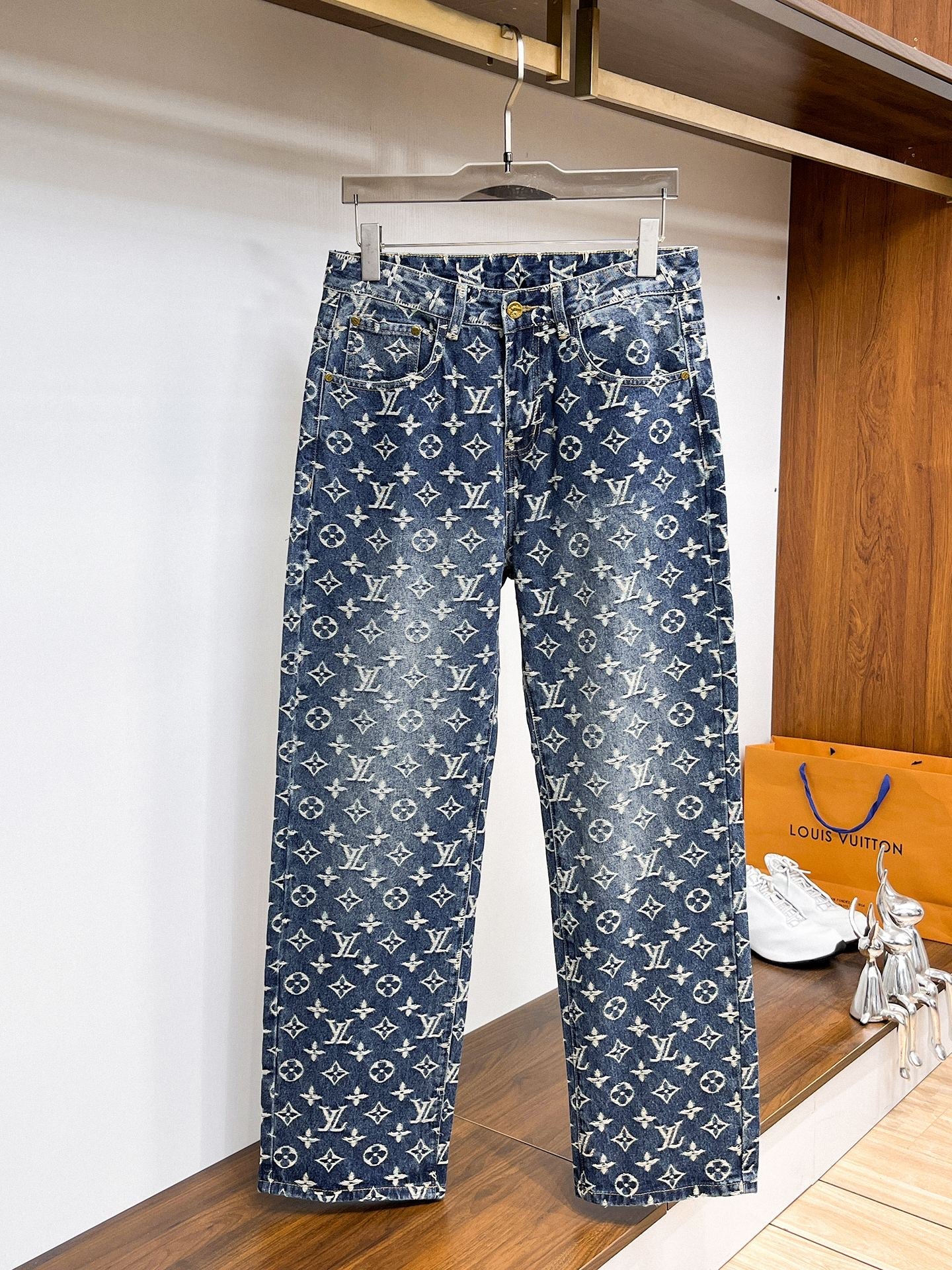 New Wide-Leg Straight-Leg Jeans 1026070115