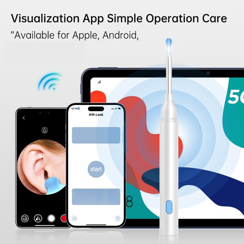 Smart visual ear pick