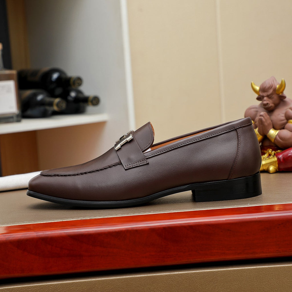 HM Genuine Leather Loafers 26070809