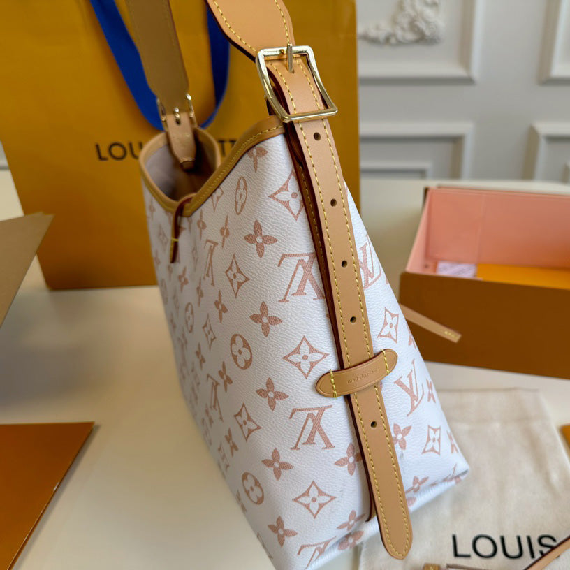 Classic print carryall Tote armpit bag 1824061101