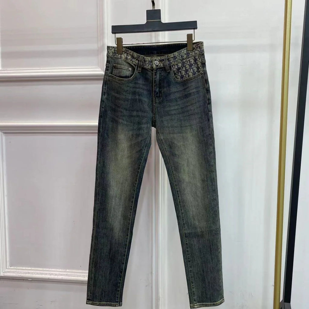 Versatile Elastic Slim Fit Small Leg Jeans 1023112822