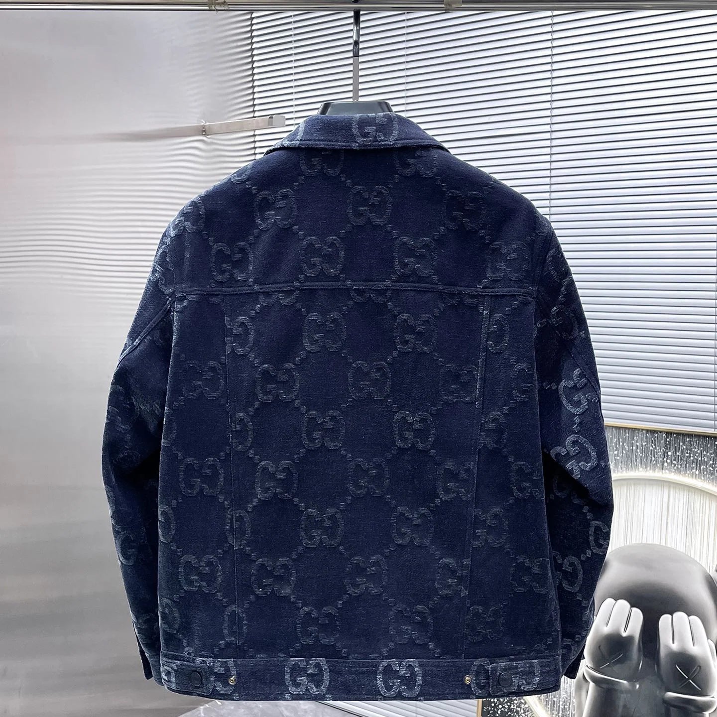 New collared denim jacket 1425121104