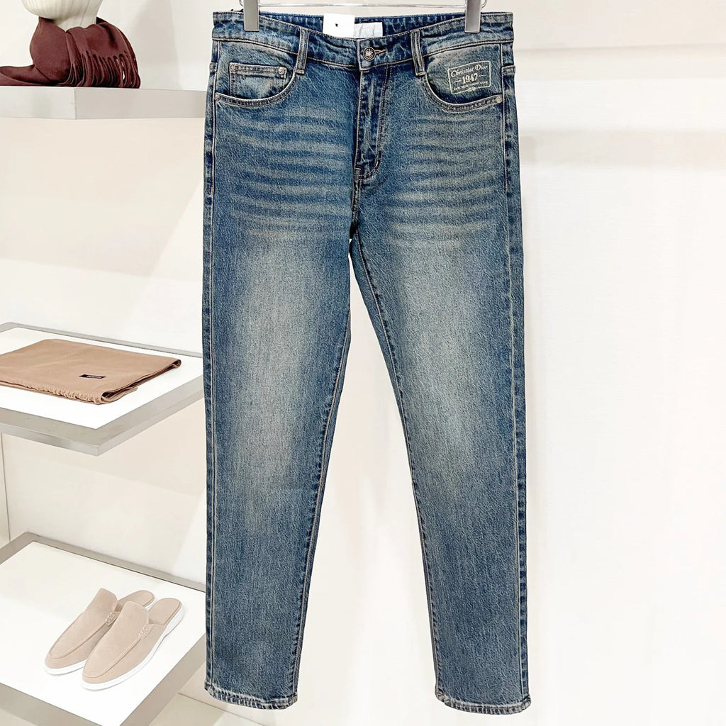 Washed Casual Jeans 1026070113