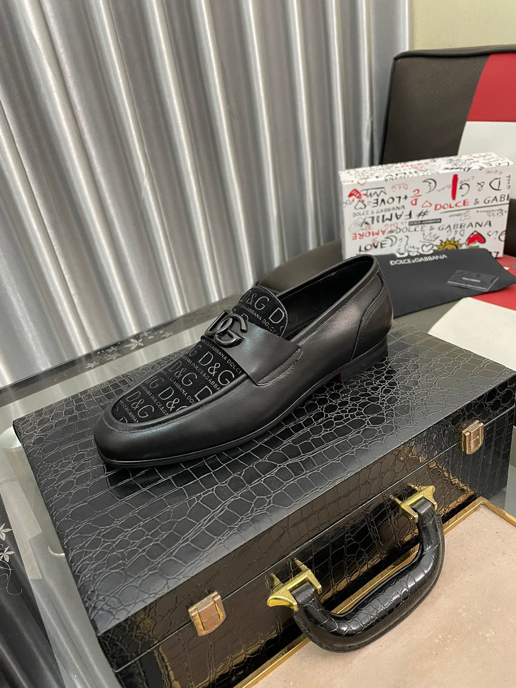 DG24ss new printed loafers 0724060409