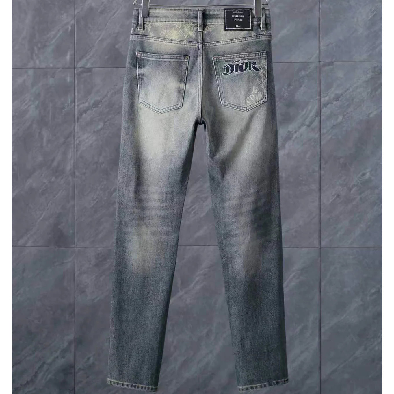 Men's Fashion Slim-Fit Straight-Leg Jeans 1026062914