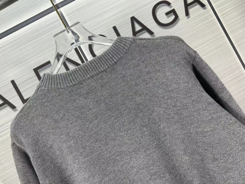 New Fashion Jacquard Round Neck Sweater 1023122507