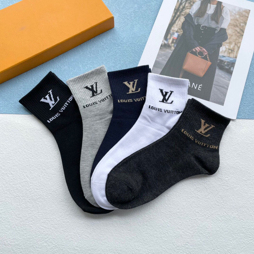 New Alphabet Fashion Socks Set S09