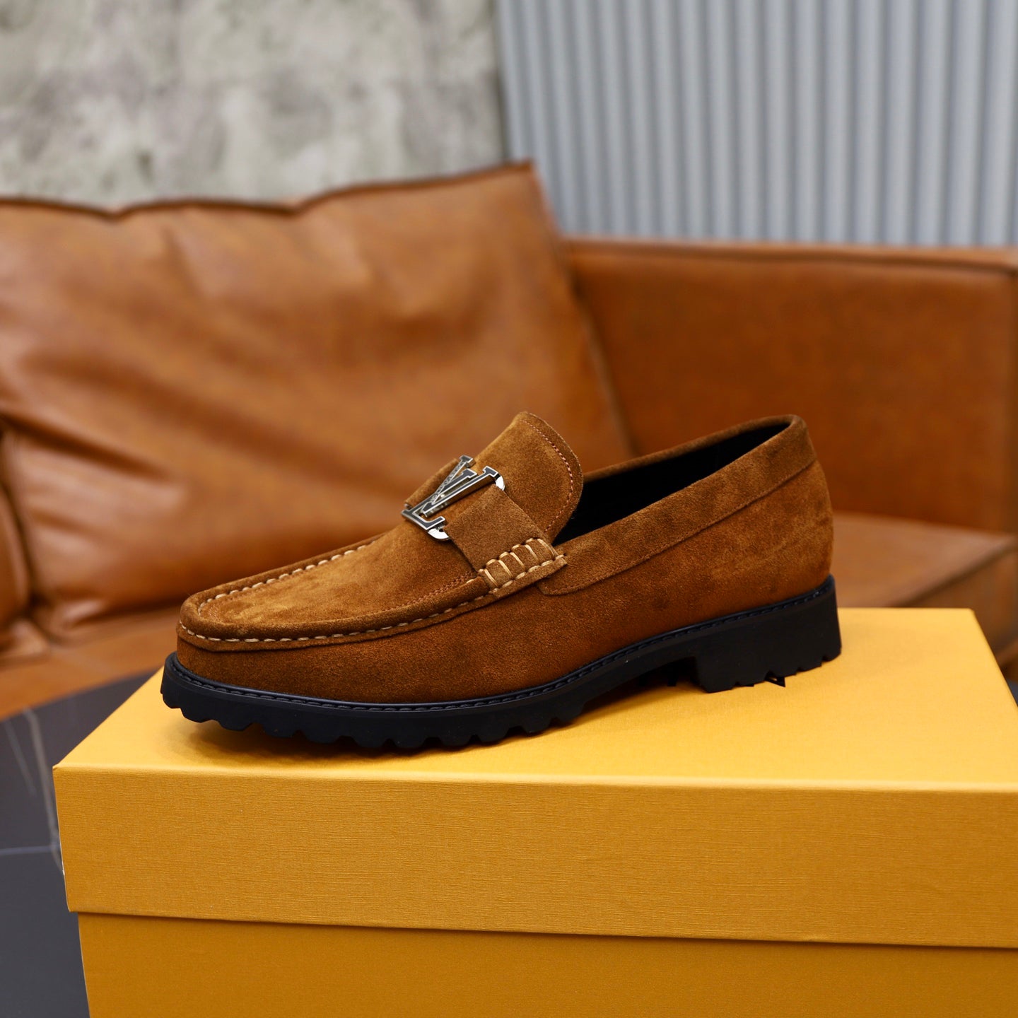 VV Smart-casual slip-on leather shoes 26070308
