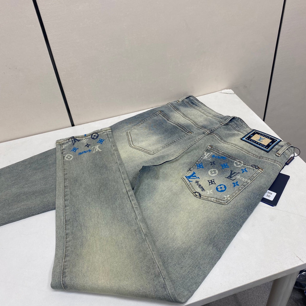 VV New stylish slim-fit straight leg jeans 26031108
