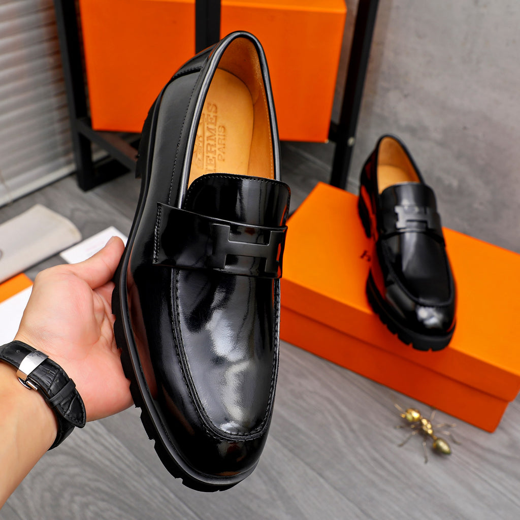HM Business slip-on leather shoes 26070810