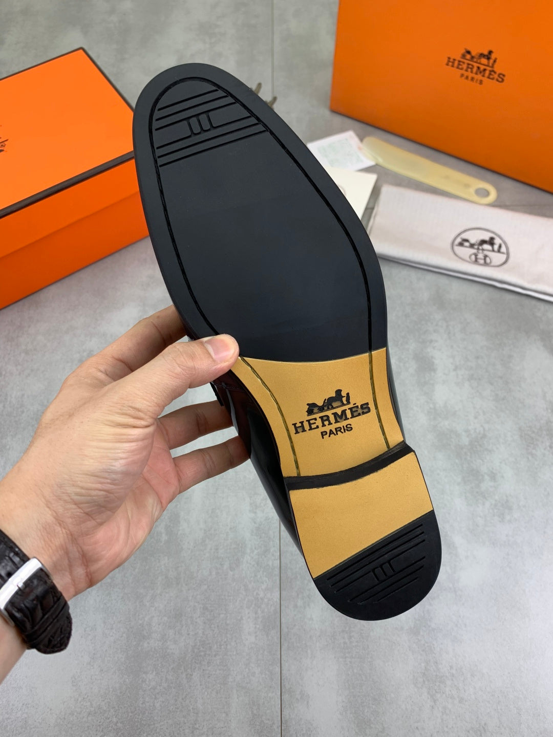HM Latest Men's Casual Business Leather Shoes  26070812