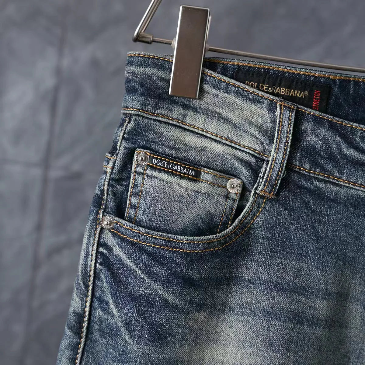 Men's Fashion Slim-Fit Straight-Leg Jeans 1026062902