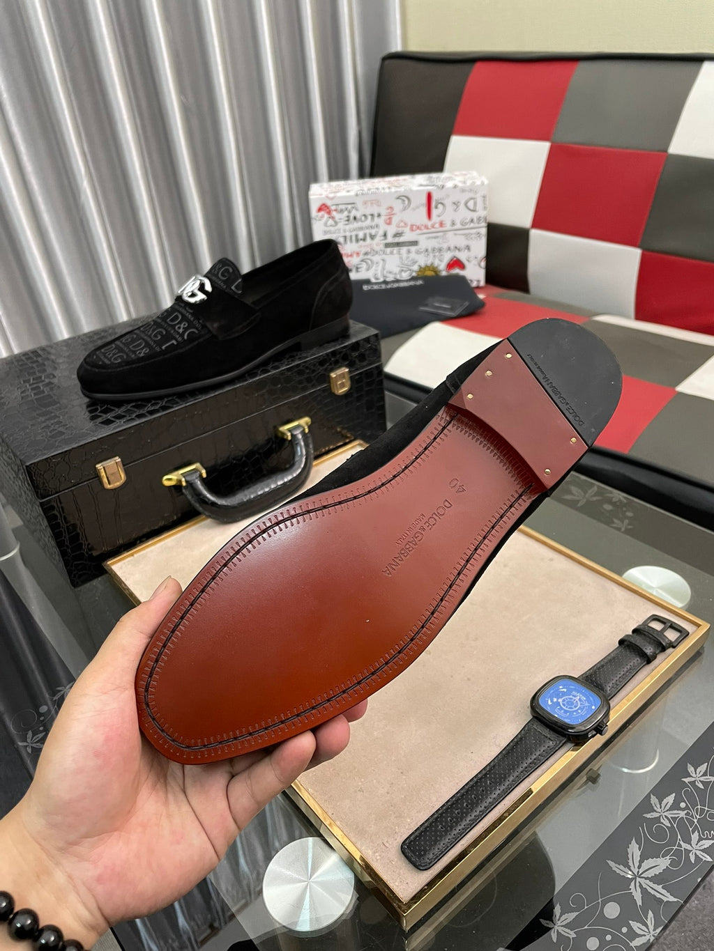 DG24ss new printed loafers 0724060410
