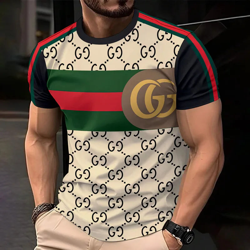 Luxury Classic Pint Men's T-Shirt 3D1025051416