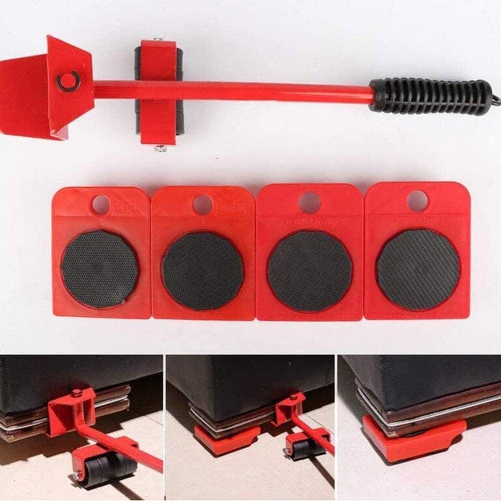4-Piece Heavy-Duty Furniture Lifting & Moving Kit – Lift up to 150 kg Effortlessly
