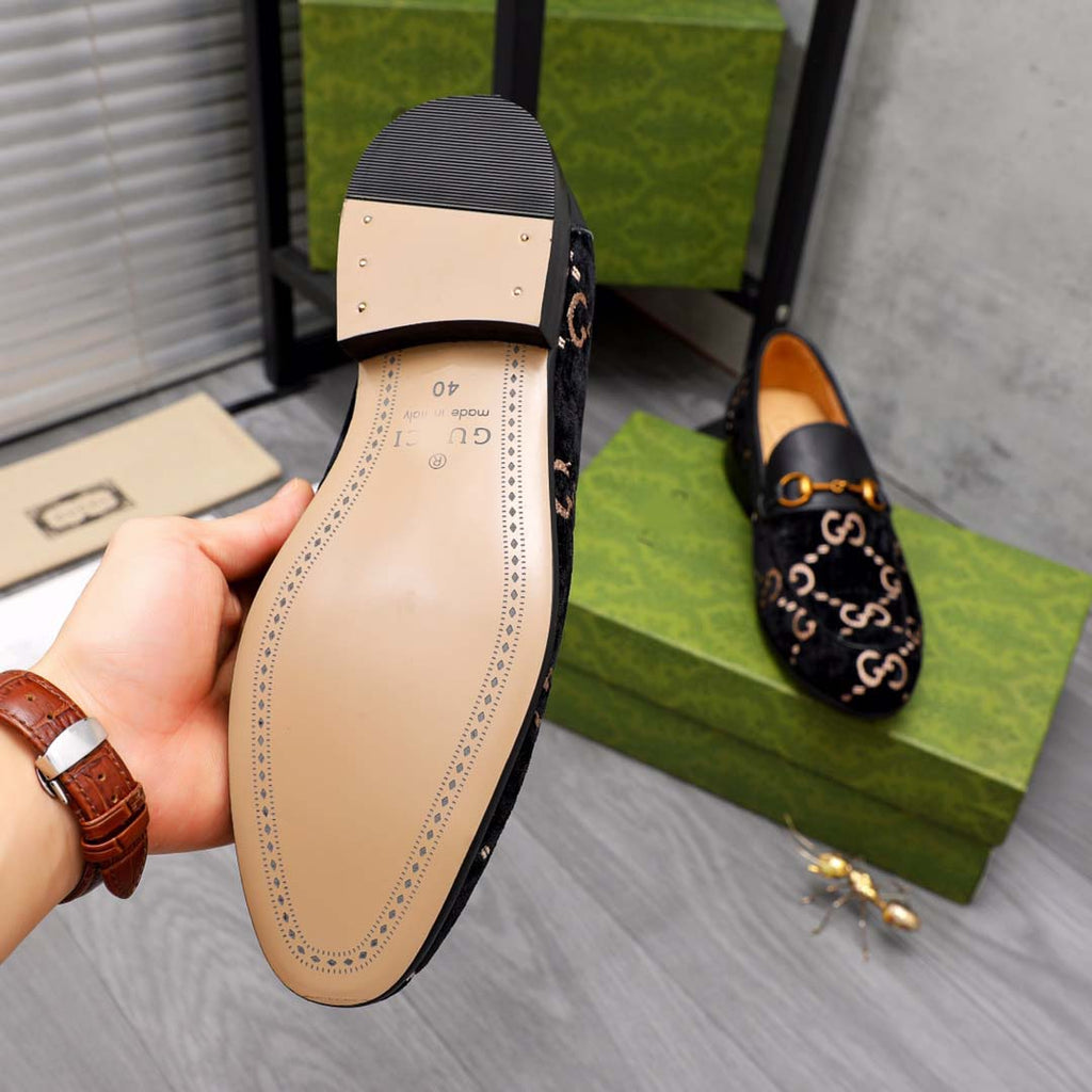 Black G Print Shoes