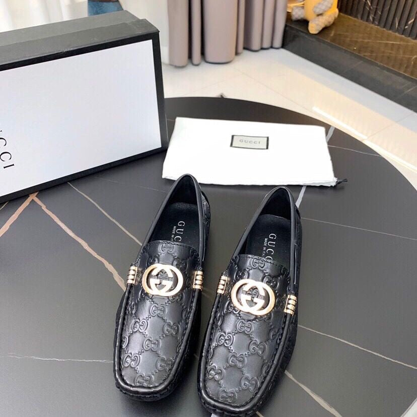 Men's embossed loafers 1824053101