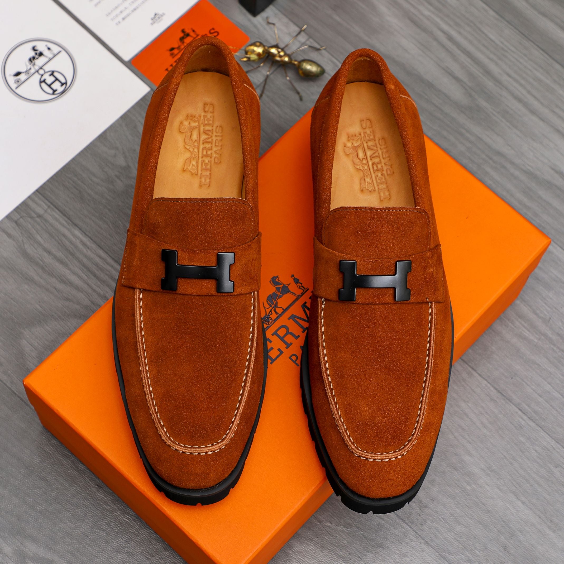 HM Business slip-on leather shoes 26070811