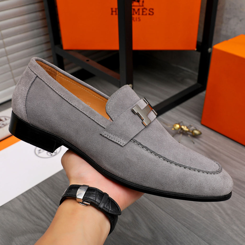 HM Business slip-on leather shoes 26070811