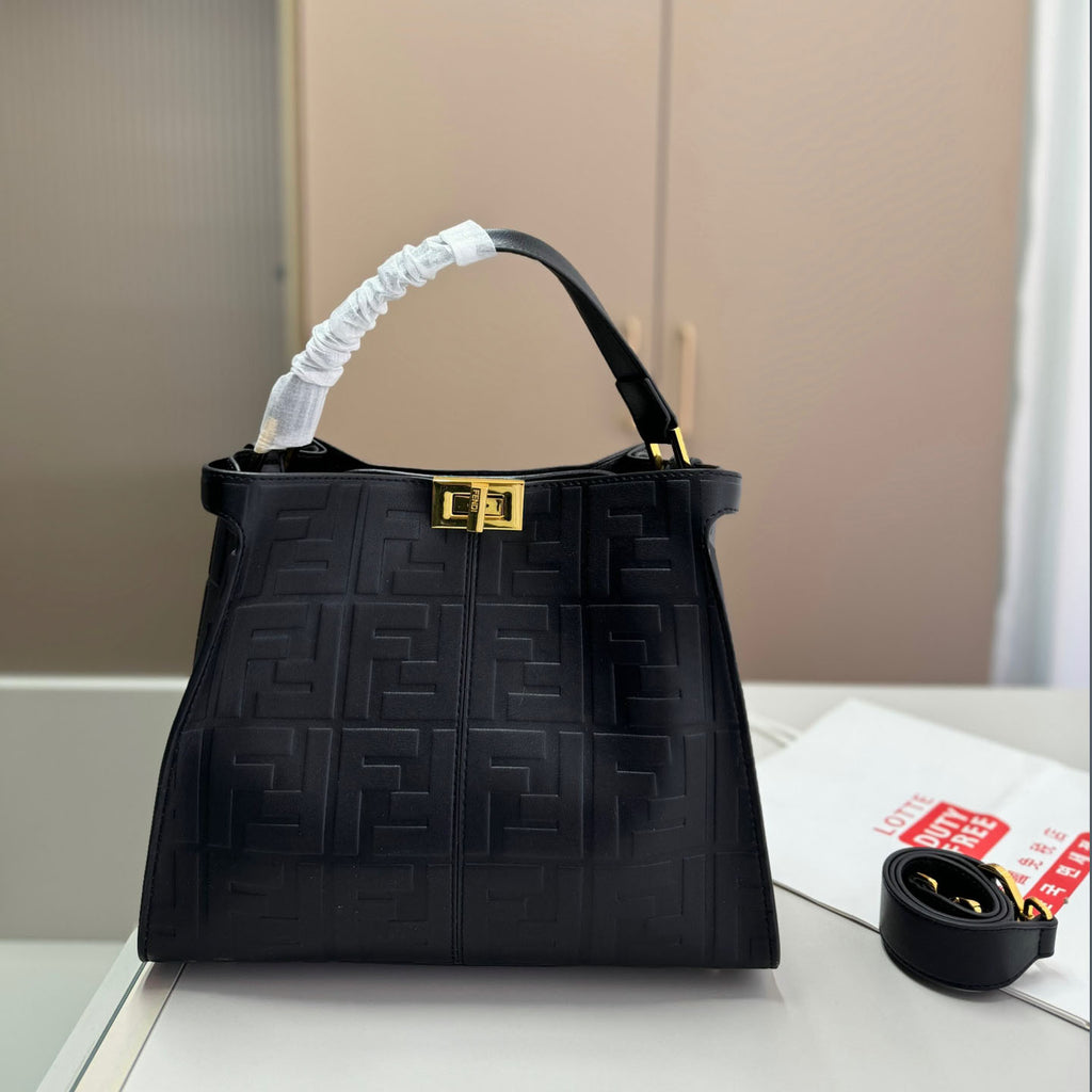 F Classic Embossed Tote Bag XC24092503