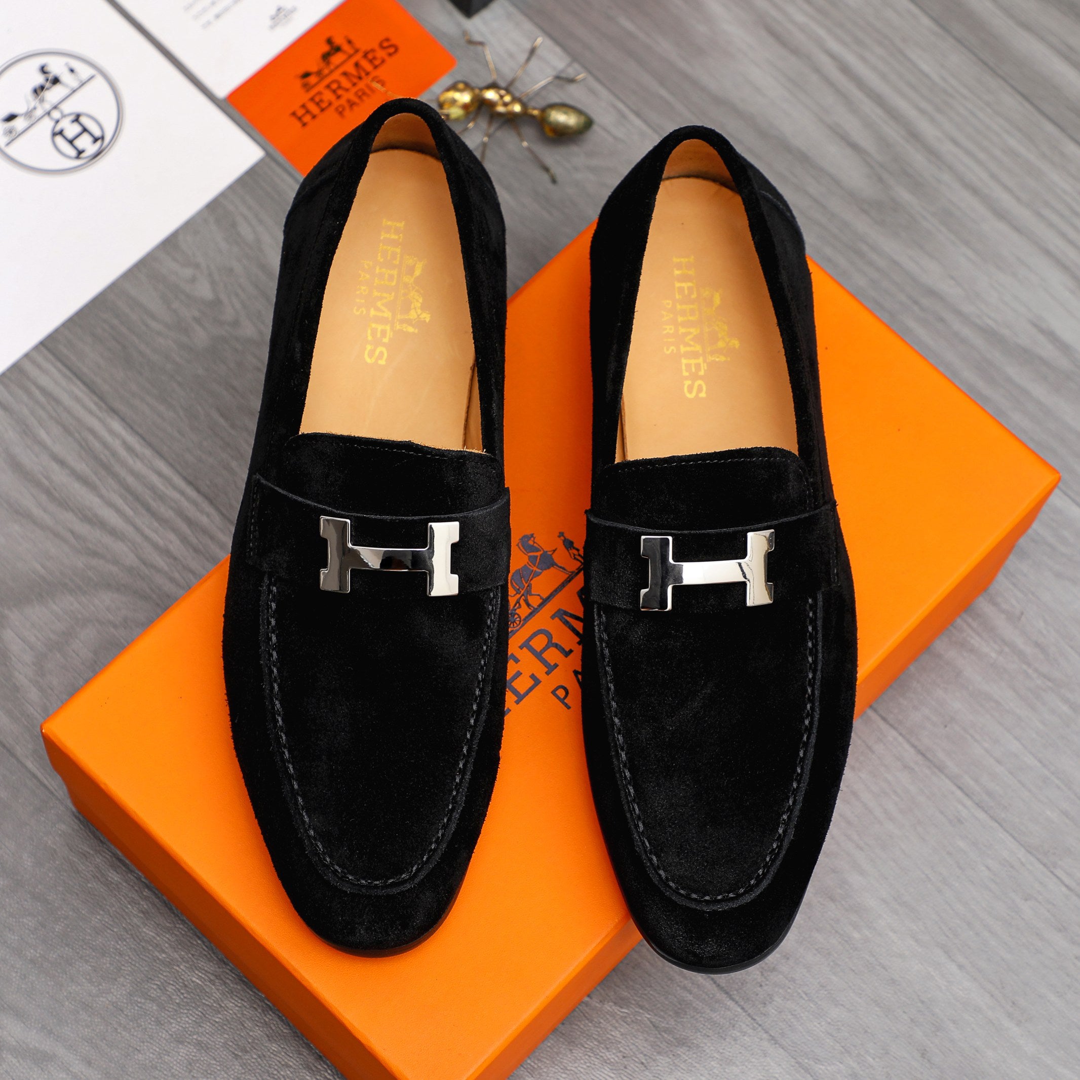 HM Business slip-on leather shoes 26070811