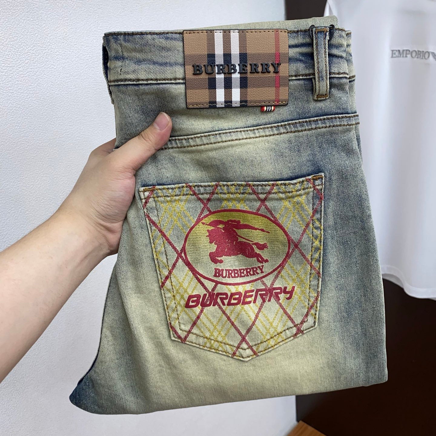 Men's Fashion Slim-Fit Straight-Leg Jeans 1026062916