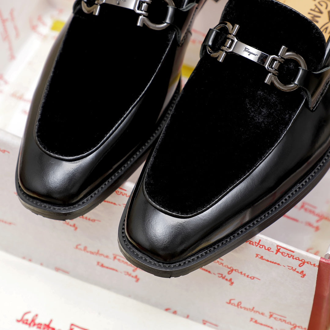 SF VeLet leather loafer 1825030606